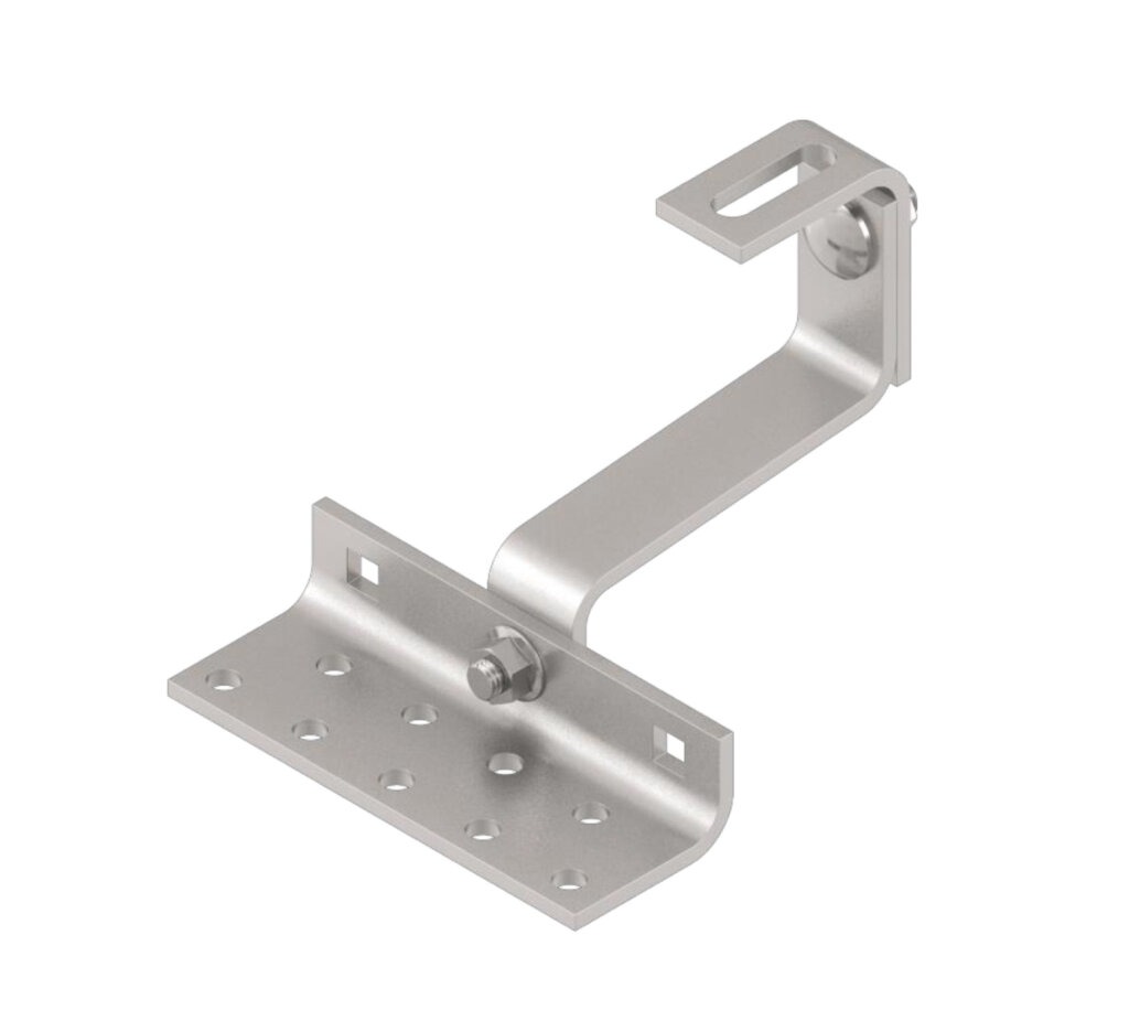 JuRa Dachhaken Edelstahl 6mm Stärke, 115mm Ausleger